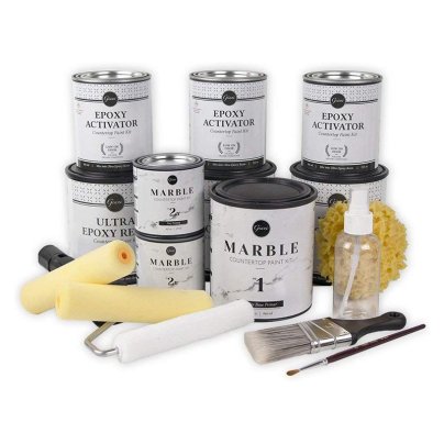 The Best Epoxy for Countertops Option: Giani Epoxy Marble Countertop Paint Kit