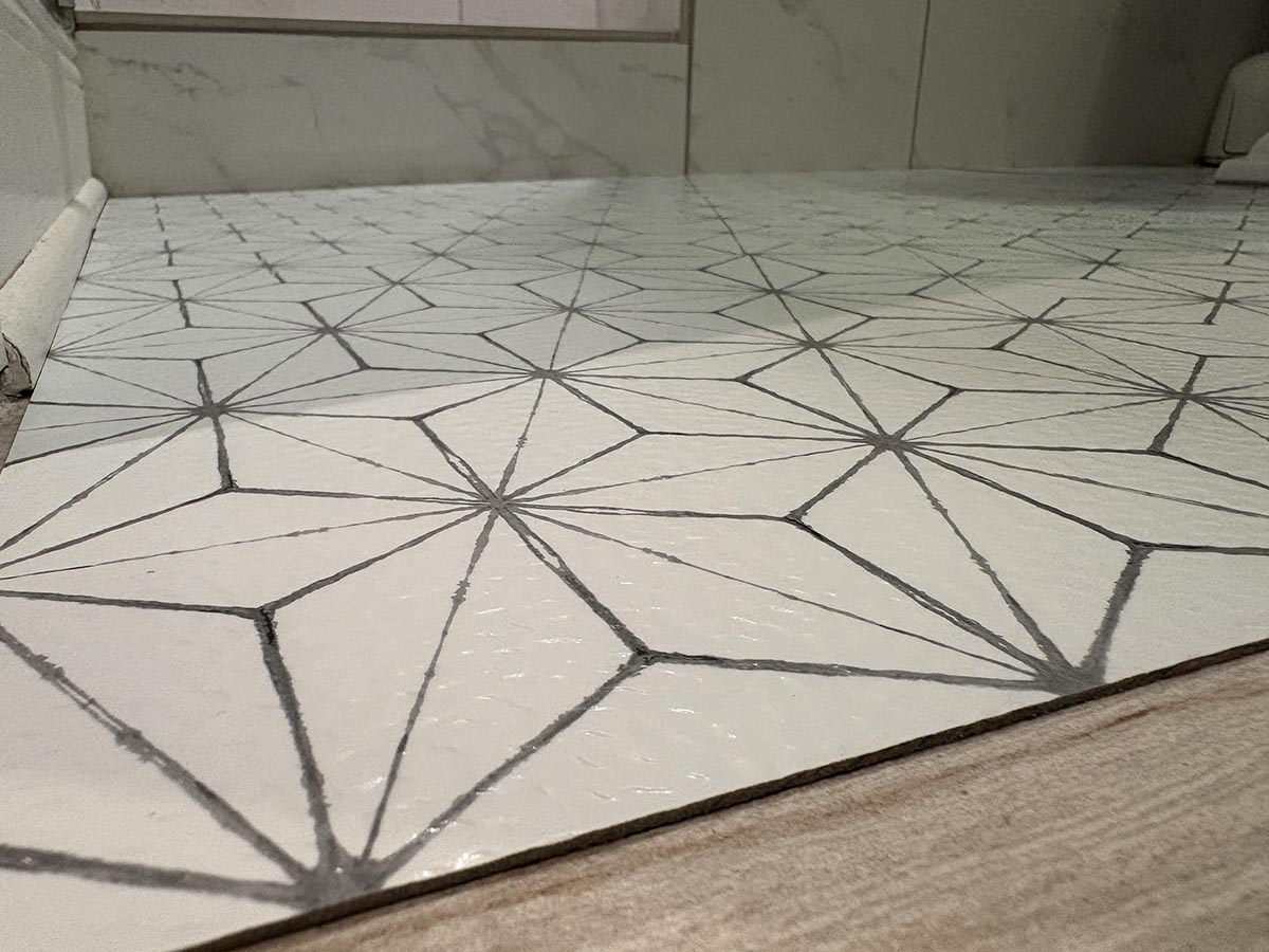 The Best Peel and Stick Floor Tiles FloorPops Kikko_Closeup01