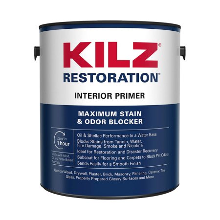 The Best Primer for Kitchen Cabinet Option: KILZ Restoration Maximum Stain and Odor Blocking
