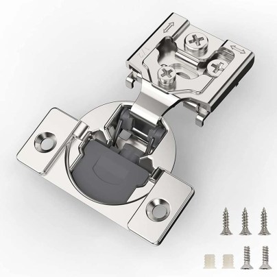 The Best Soft-Close Cabinet Hinge Option: Furniware 10-Piece Soft Closing Cabinet Hinges