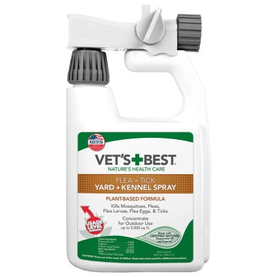 The Best Tick Repellent Option: Vet's Best Flea and Tick Yard and Kennel Spray
