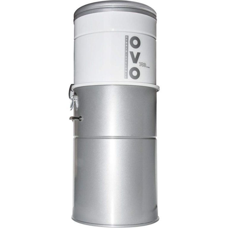  The OVO 35L Heavy-Duty Central Vacuum System on a white background.