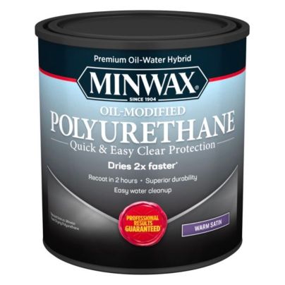 The Best Finish For Kitchen Table Option: Minwax Water Based Oil-Modified Polyurethane