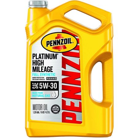 Pennzoil Platinum High Mileage Full Synthetic Oil 