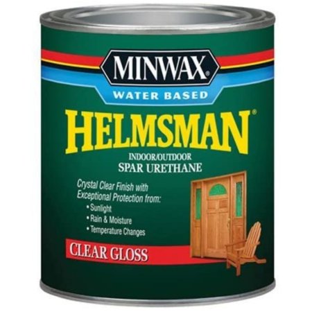  Can of Minwax Helmsman Water-Based Spar Urethane on a white background