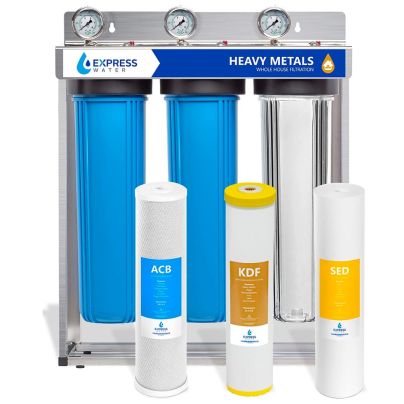 The Best Whole House Water Filter Option: Express Water Heavy Metal Whole-House Water Filter