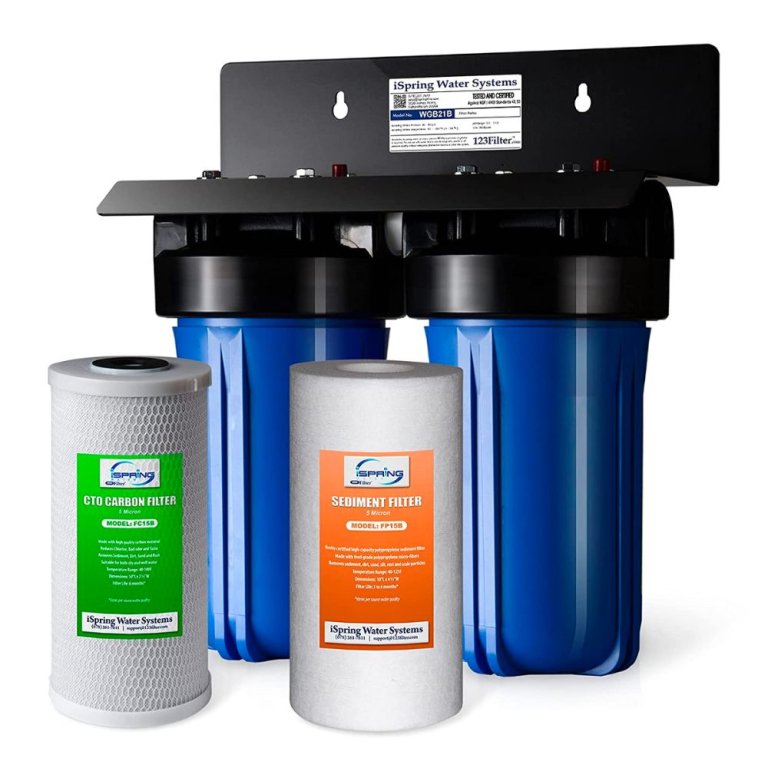  The Best Whole House Water Filter Option: iSpring WGB21B 2-Stage Whole-House Water Filtration