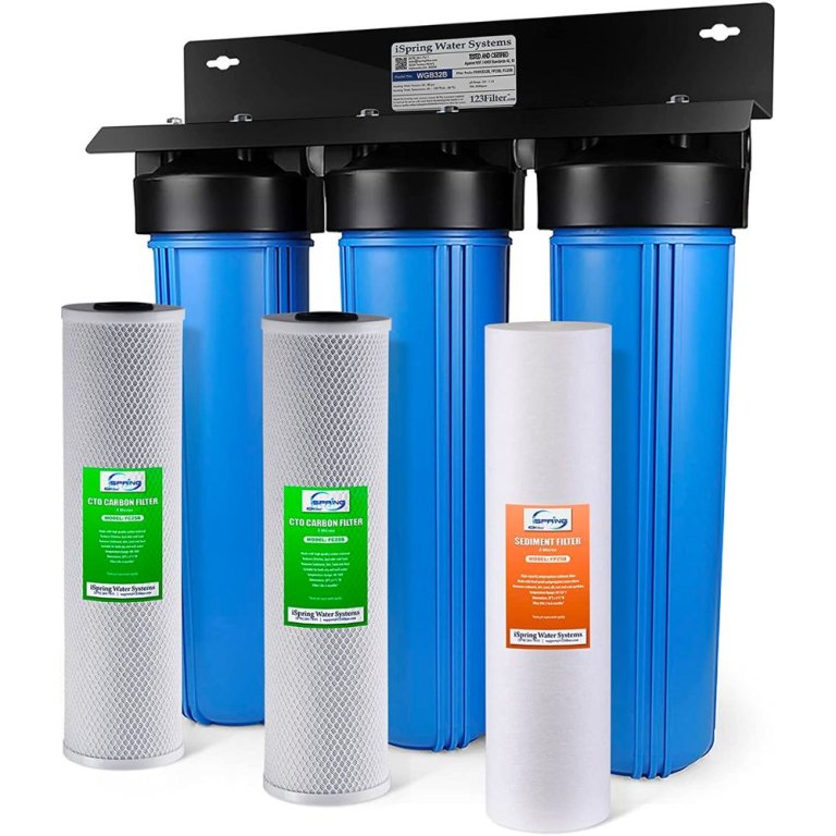 The Best Whole House Water Filter Option: iSpring WGB32B 3-Stage Whole-House Water Filtration