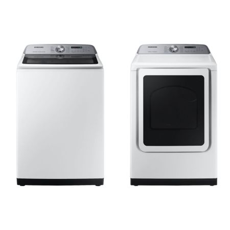 Samsung Top Load Washer with Electric Dryer 