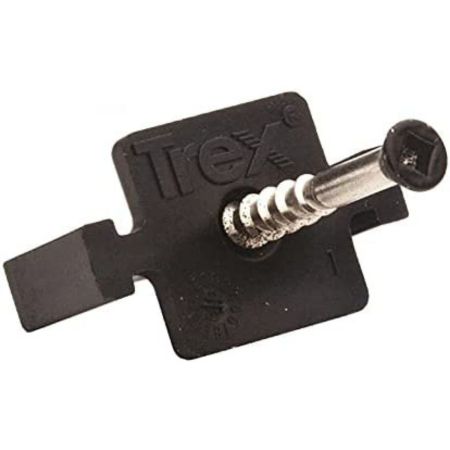 TREX Hideaway Plastic Fasteners with Screws