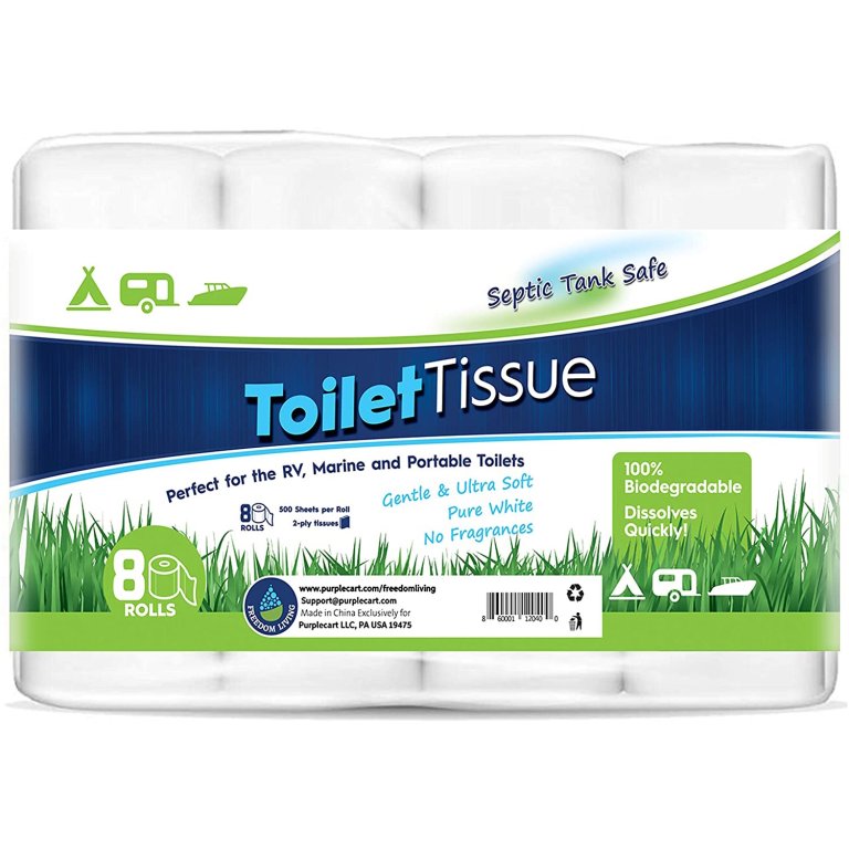  Best Toilet Paper For Septic Option: Freedom Living RV Toilet Paper