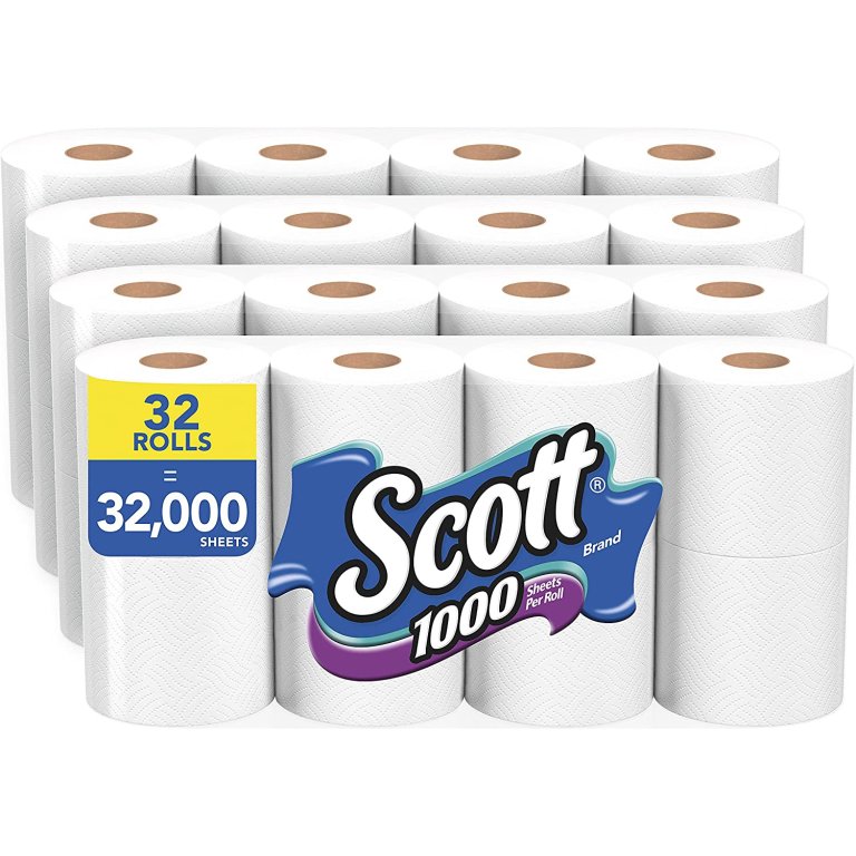  Best Toilet Paper For Septic Option: Scott 1000 Sheets Per Roll Toilet Paper
