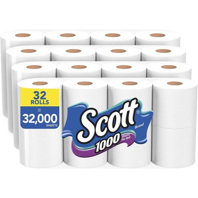 Best Toilet Paper For Septic Option: Scott 1000 Sheets Per Roll Toilet Paper