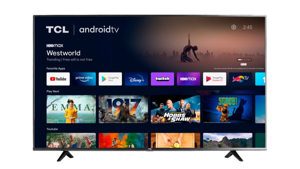 The Best Black Friday TV Deals: TCL 50” Class 4 Series LED Smart Android TV