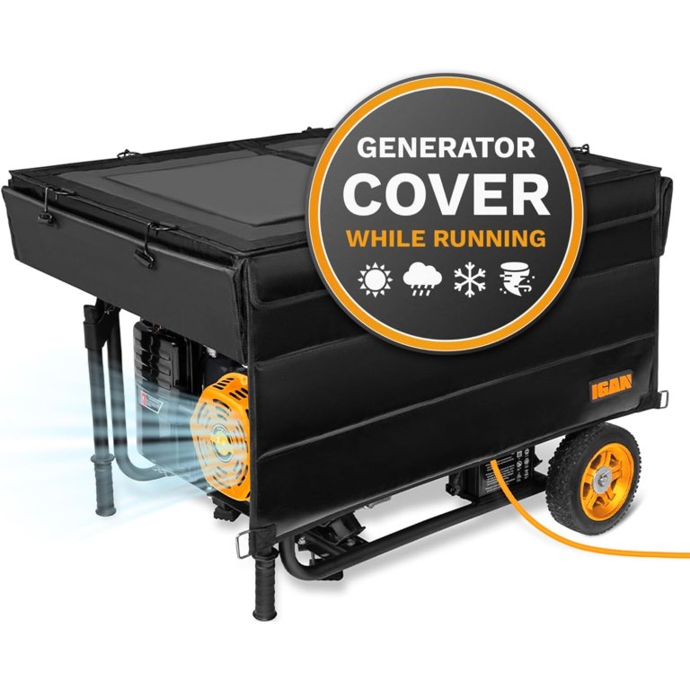  Generator Covers Option: Igan Ultra Heavy-Duty Generator Tent Running Cover