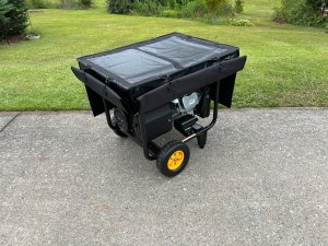 Generator Covers in use outside