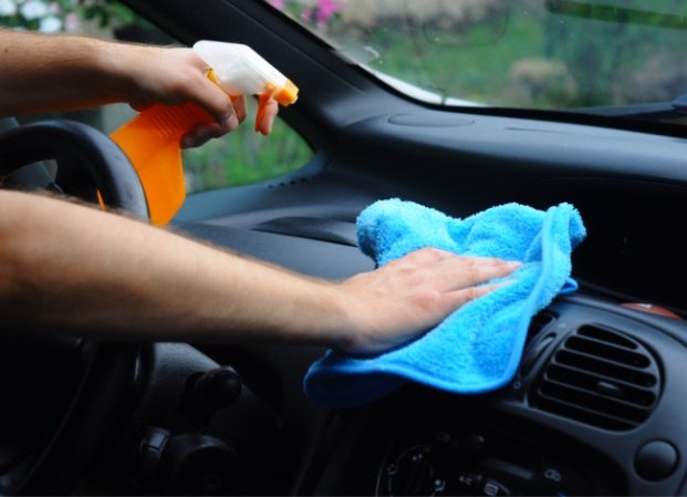 interior car detailing