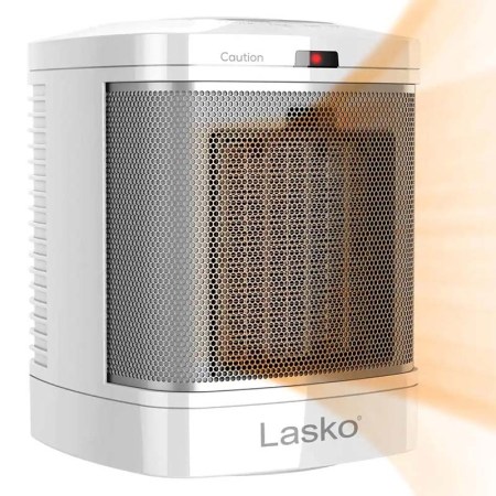 Lasko Ceramic Bathroom Space Heater With Safety Plug