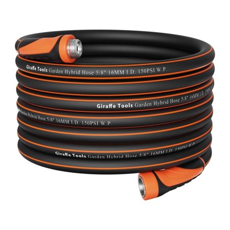  The Best Garden Hose Option Giraffe ⅝-Inch by 100-Foot Hybrid Garden Hose