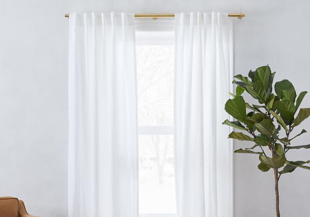 The Best Places to Buy Curtains Option: West Elm