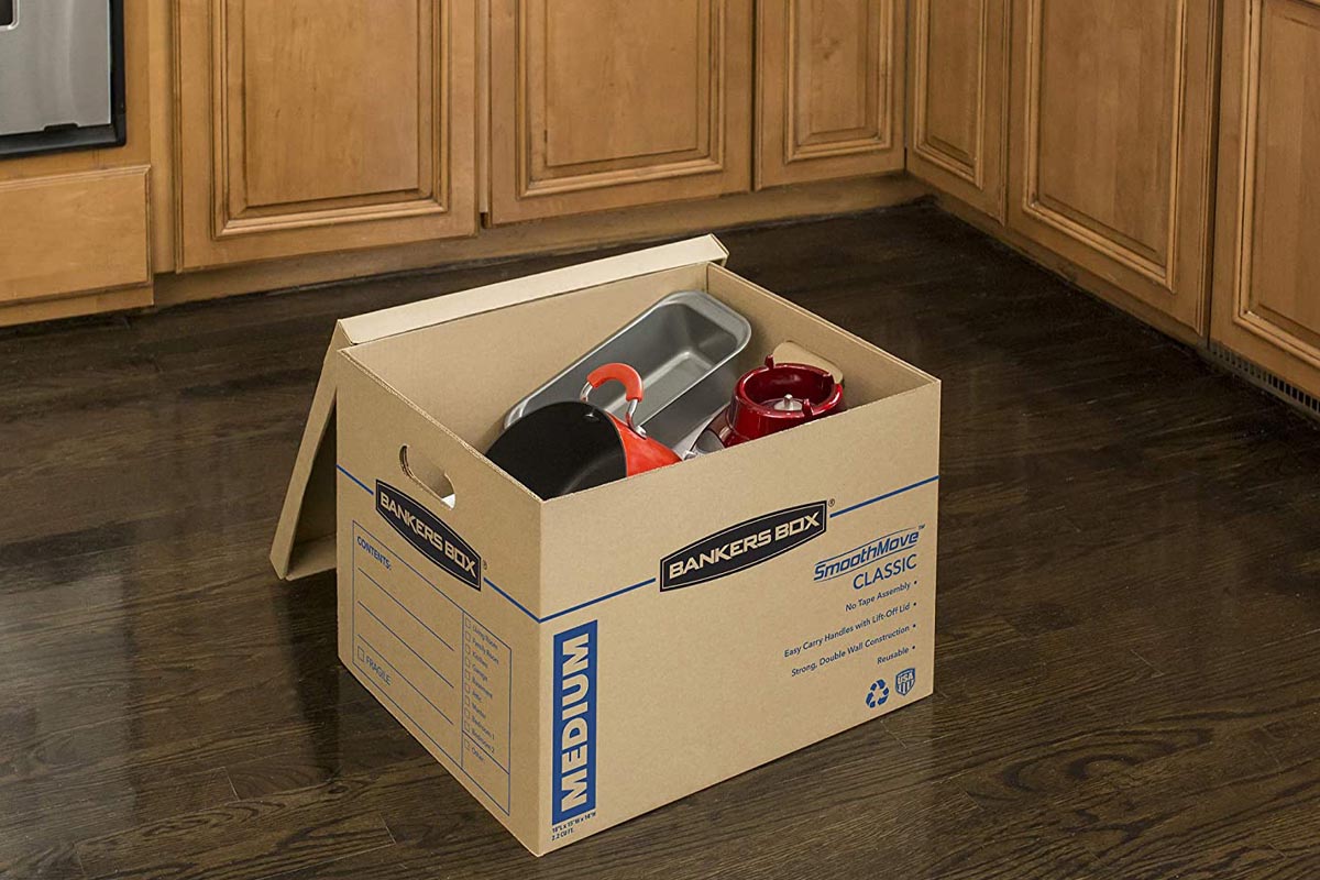 The Best Places to Buy Moving Boxes Option: Amazon