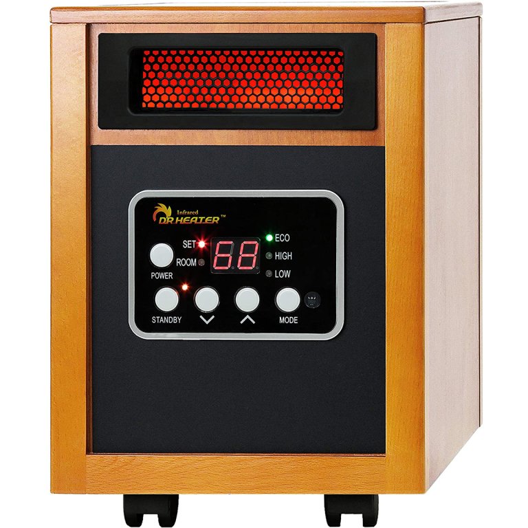 Best Energy Efficient Space Heater Option: Dr Infrared Heater Portable Space Heater