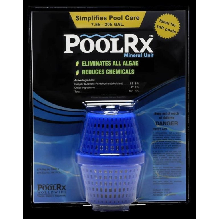  The Best Pool Supplies Option: Pool RX 101001 6 Month Algaecide Blue