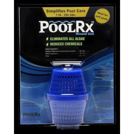 Pool RX 101001 6 Month Algaecide Blue