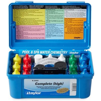 The Best Pool Supplies Option: Taylor K2005 Swimming Pool Test Kit