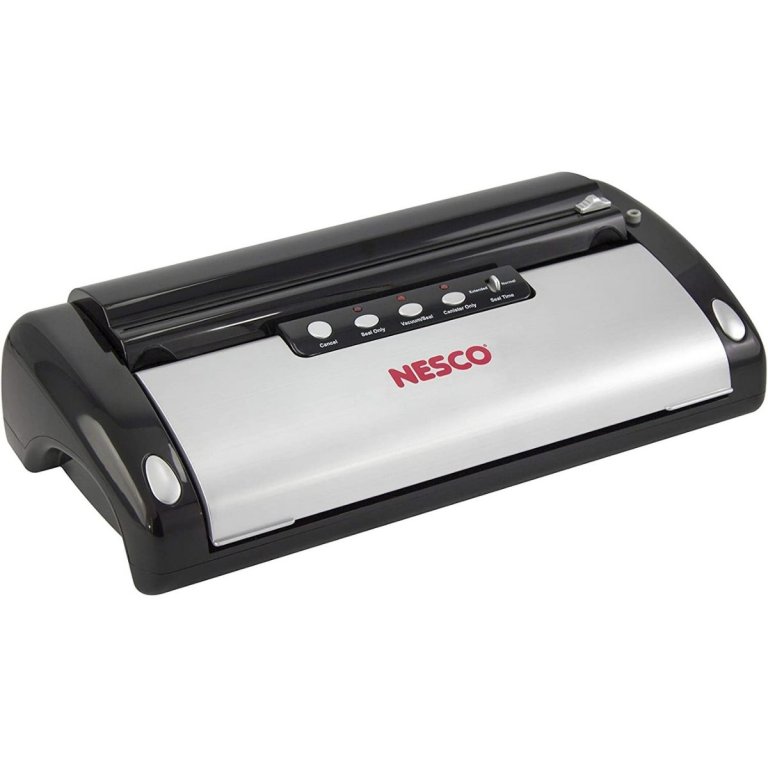  The Best Vacuum Sealer Option: NESCO VS-02, Food Vacuum Sealer Starter Kit