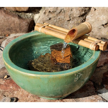 Bamboo Accents Water Fountain