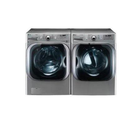 LG Twinwash Front-Load Washer u0026 Gas Dryer