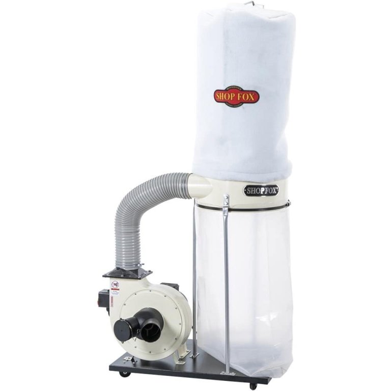 The Best Dust Collector Option: Shop Fox W1666 — 2 HP Dust Collector