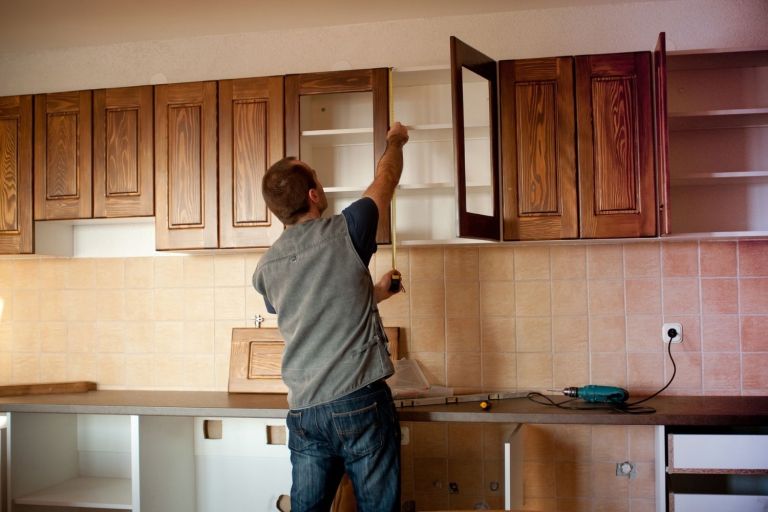 View of Cabinet Refacing: What Does It Really Cost?