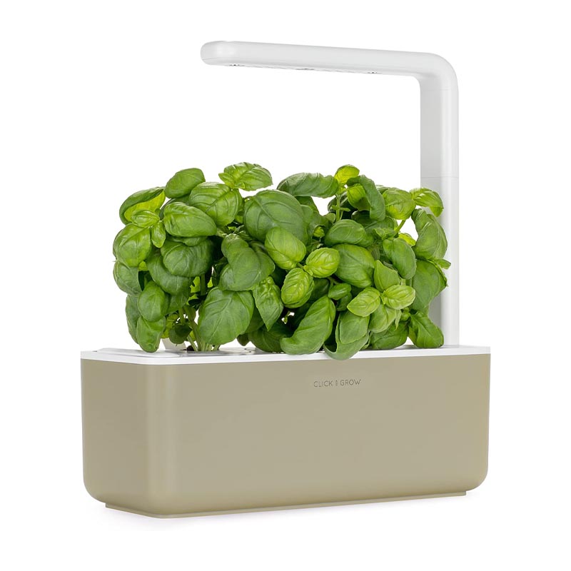The Best Gifts for Gardeners Option: Click & Grow Indoor Herb Garden Kit
