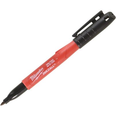 The Best Gifts for Woodworkers Option: Milwaukee Inkzall Fine Point Black Permanent Marker