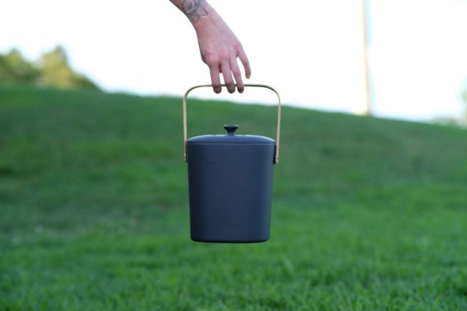 Compost for under $50: The Bamboozle Indoor Compost Bin is a Steal!