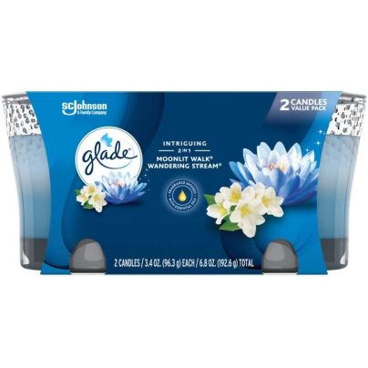 The Best Candle Option: Glade Candle Jar, Air Freshener, 2in1