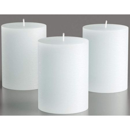 Melt Candle Company Store Unscented Pillar Candles