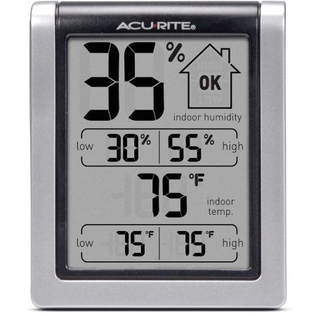 AcuRite Digital Hygrometer u0026 Indoor Thermometer