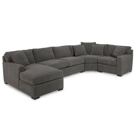 Radley 4-Piece Chaise Sectional Sofa
