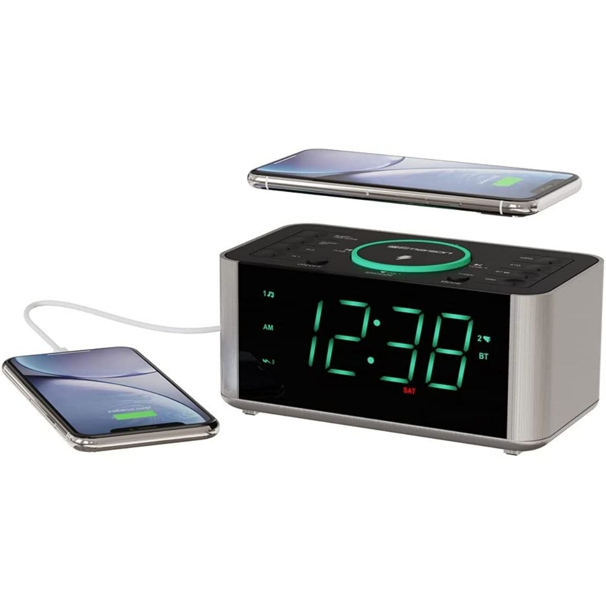 Emerson Alarm Clock Radio and Phone Charger