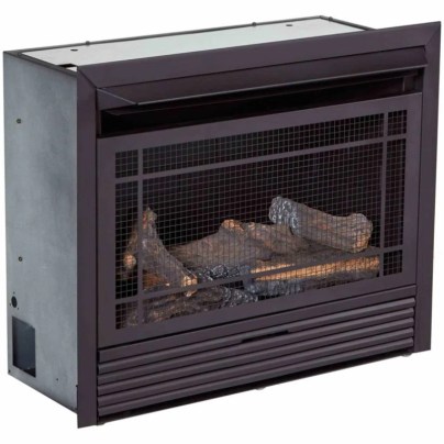 The Best Gas Fireplace Inserts Option: Duluth Forge Dual-Fuel Ventless Gas Fireplace Insert