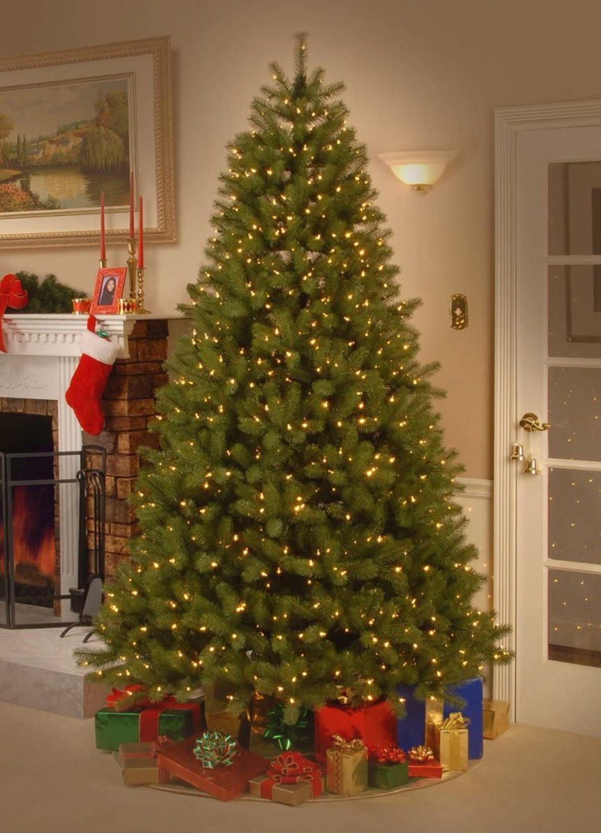 Best Artificial Christmas Trees Option: National Tree Company 7.5 ft. Downswept Douglas Fir