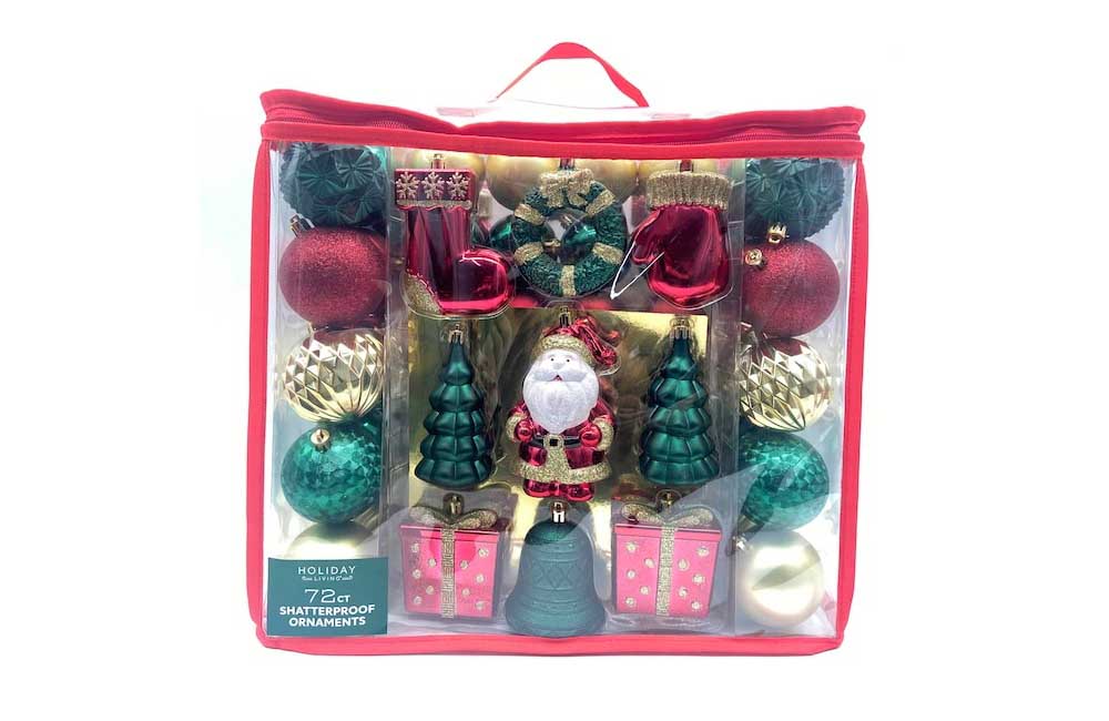 Christmas Ornaments Holiday Living 72-Pack Indoor Ornaments