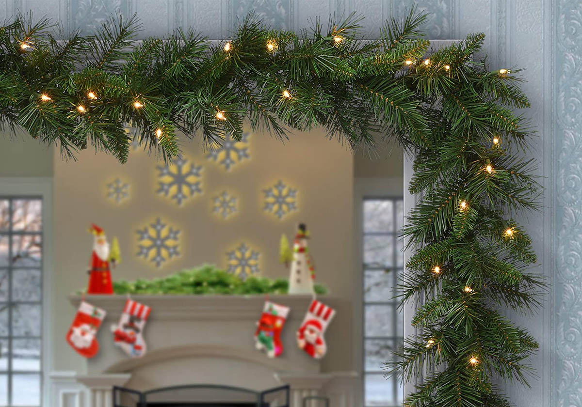 The Best Christmas Garland Option: National Tree Company Winchester Pine Artificial Christmas Garland