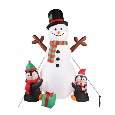 The OurWarm 6-Foot Christmas Inflatables on a white background.