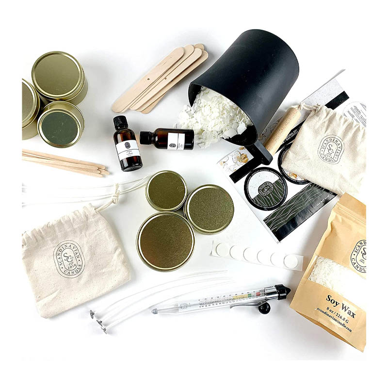 The Best Craft Kits Option: Scandinavian Candle Co. Luxury Soy Candle Making Kit for Adults