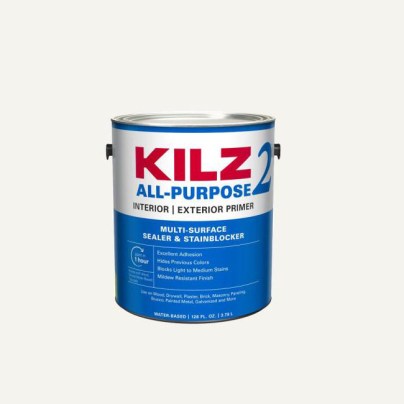 The Best Paint for Brick Fireplace Option: KILZ 2 Interior or Exterior Water-Based Primer