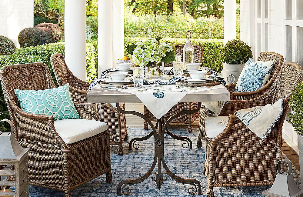 The Best Places to Buy Patio Furniture Option: Pottery Barn